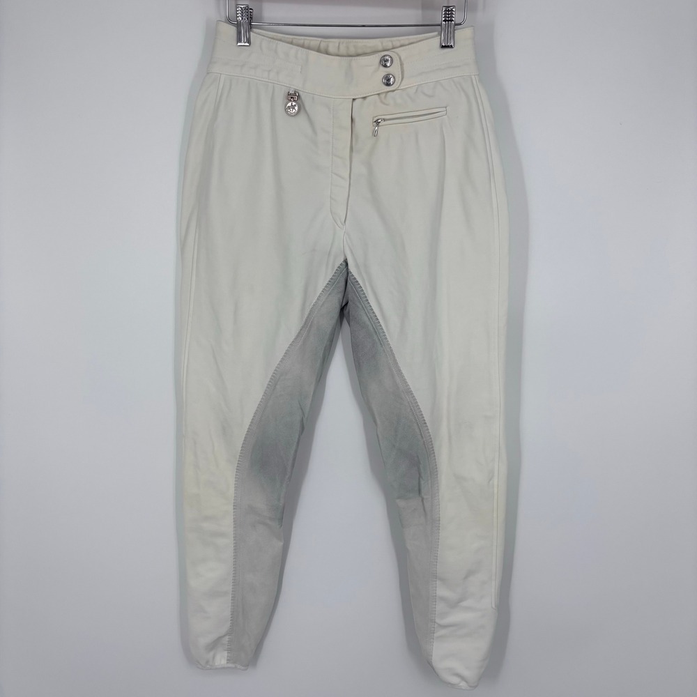 Pikeur Full Seat Equestrian Riding Breeches Pants Womens 26 (Tag 40) *FLAWS